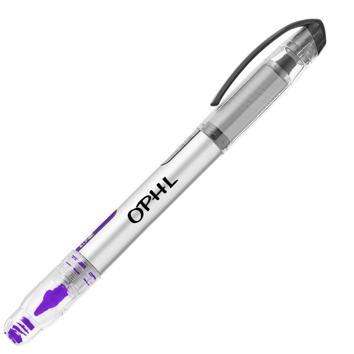 Custom Slim Roller/Highlighter Combo Pen