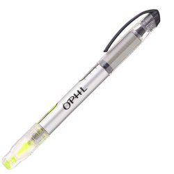 Custom Slim Roller/Highlighter Combo Pen