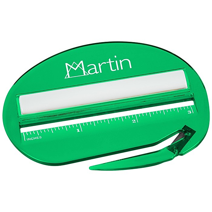 Custom 3-in-1 Letter Opener - Translucent