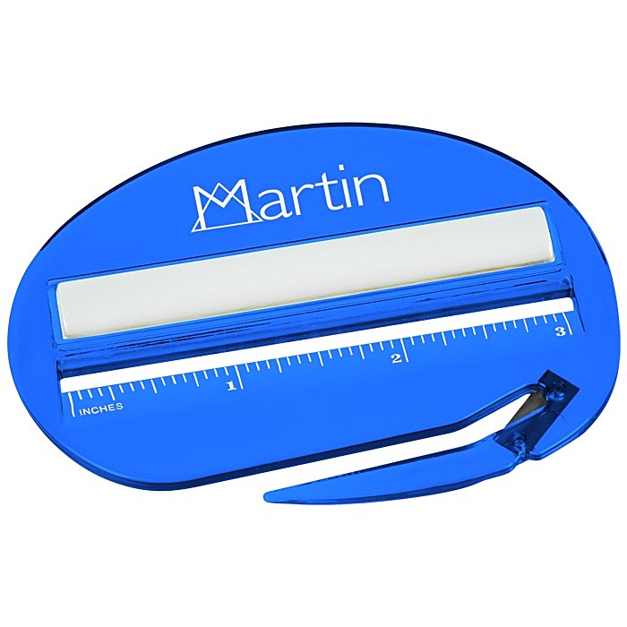 Custom 3-in-1 Letter Opener - Translucent