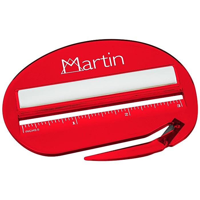 Custom 3-in-1 Letter Opener - Translucent