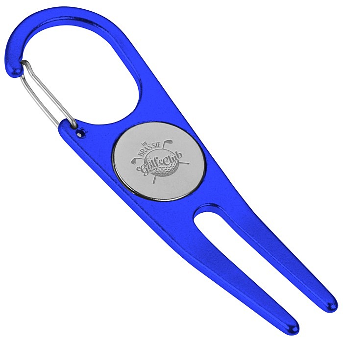 Custom Aluminum Divot Tool with Ball Marker