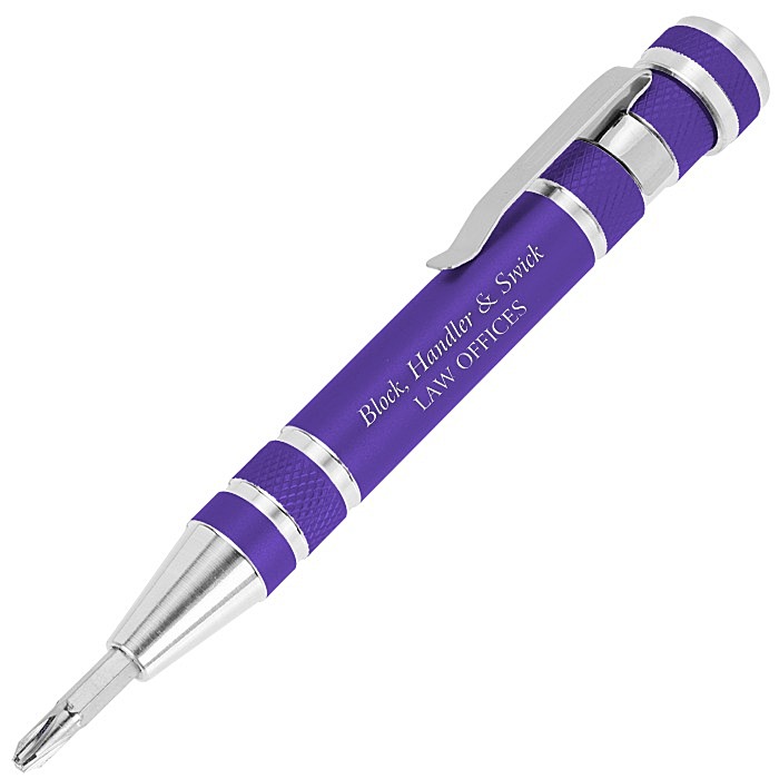 Custom Pocket Pal Aluminum Tool Pen