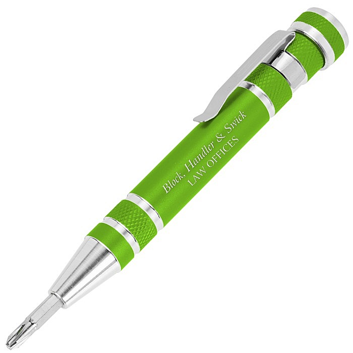 Custom Pocket Pal Aluminum Tool Pen