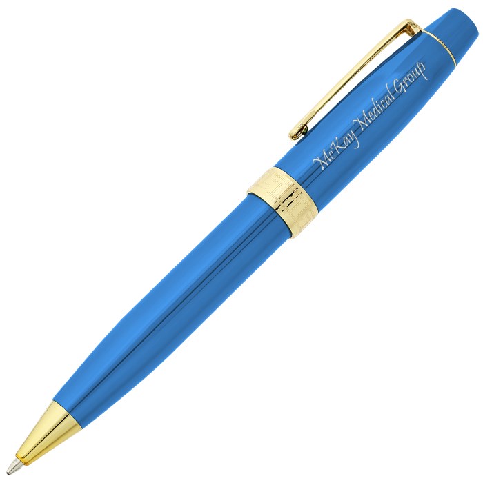 Custom Showstopper Metal Pen - Gold