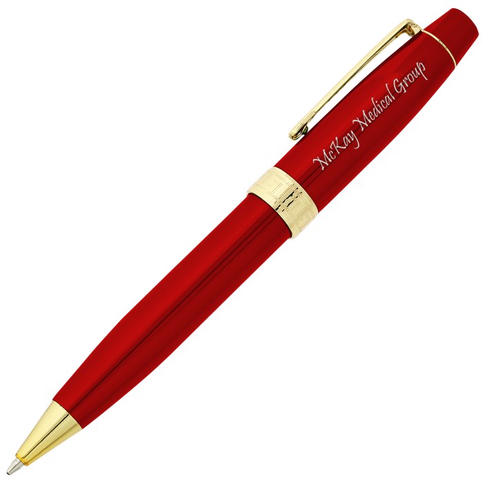Custom Showstopper Metal Pen - Gold