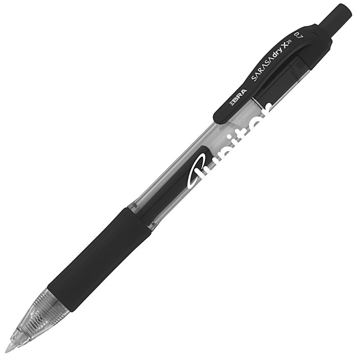 Custom Zebra Sarasa X20 Gel Pen - Translucent