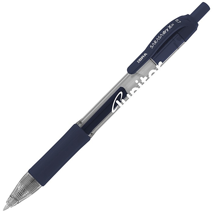 Custom Zebra Sarasa X20 Gel Pen - Translucent