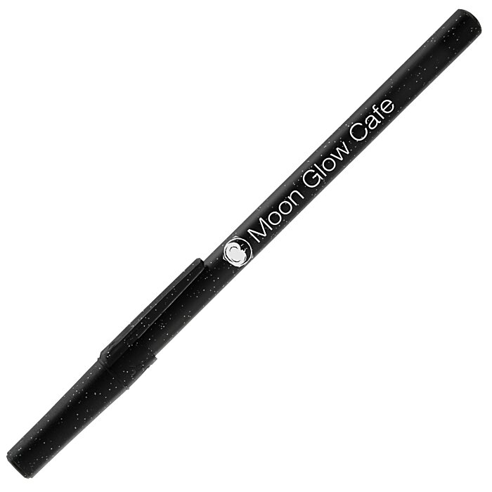Custom Bic Round Stic Pen - Sparkle