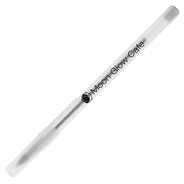 Custom Bic Round Stic Pen - Sparkle