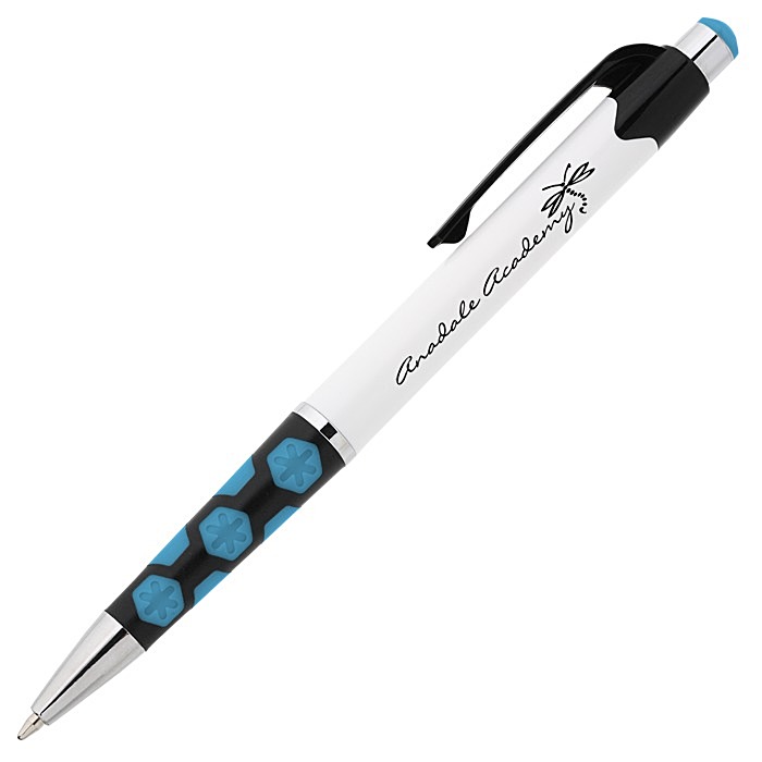 Custom Mardi Gras Hex Pen