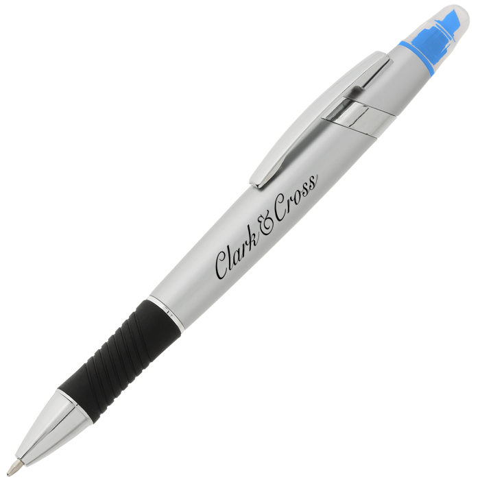 Custom Intuition Pen/Highlighter - Silver