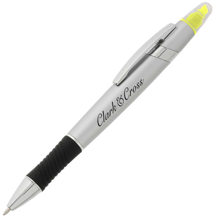 Custom Intuition Pen/Highlighter - Silver