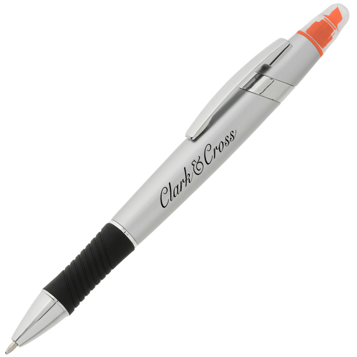 Custom Intuition Pen/Highlighter - Silver