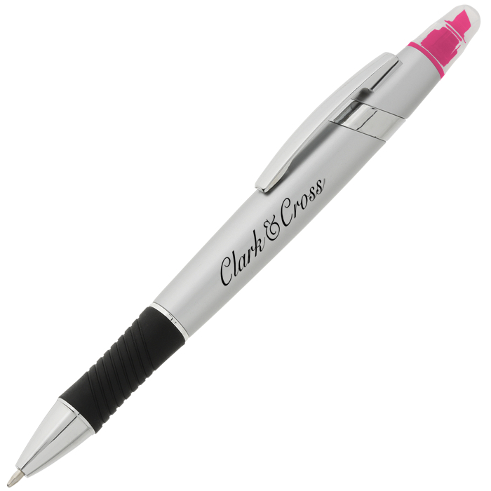 Custom Intuition Pen/Highlighter - Silver