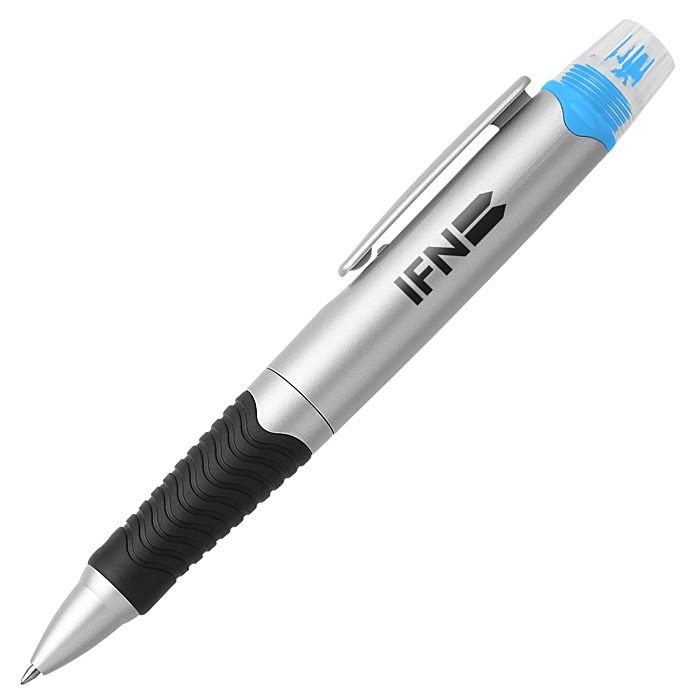 Custom Madison Pen/Highlighter - Silver