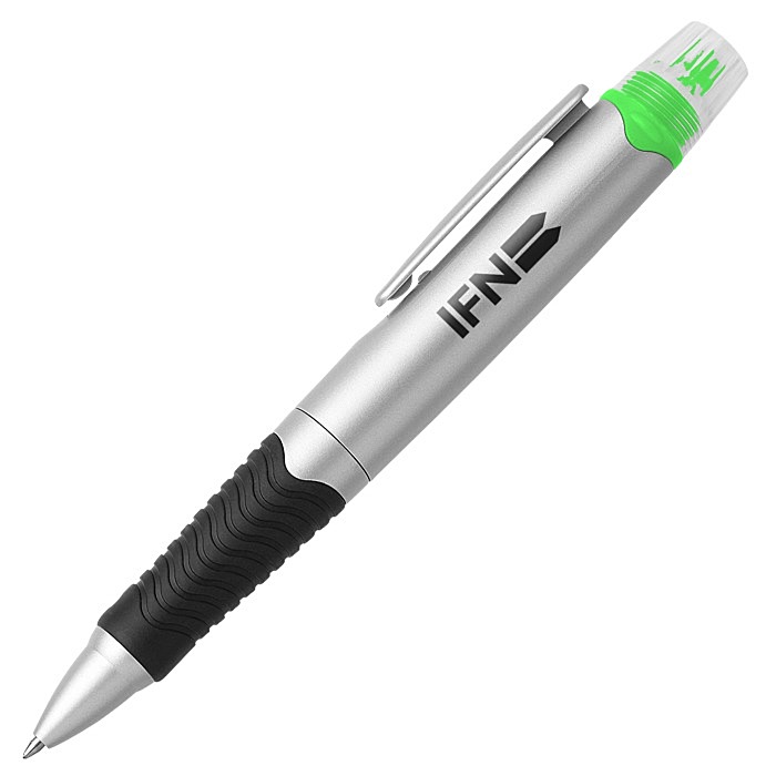 Custom Madison Pen/Highlighter - Silver