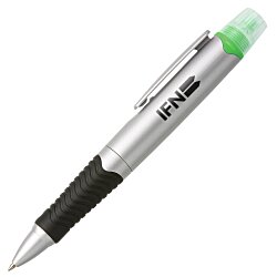 Custom Madison Pen/Highlighter - Silver