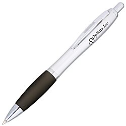 Custom Curvy Pen - Silver Brights