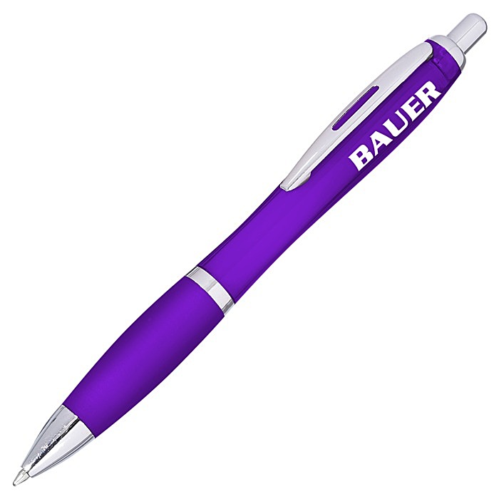 Custom Curvy Pen - Trans Bright