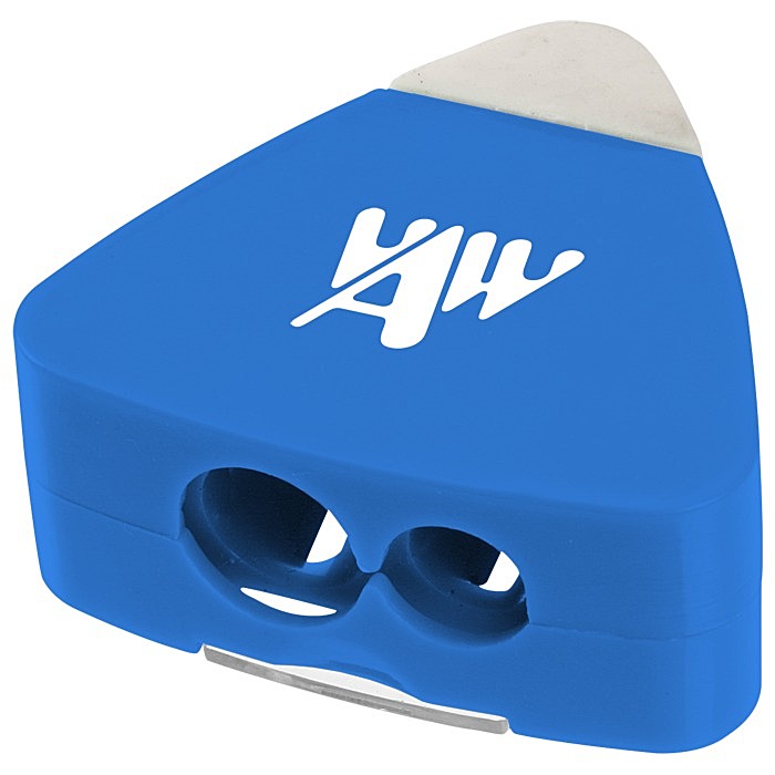 Custom Triad Eraser & Pencil Sharpener