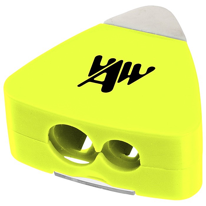 Custom Triad Eraser & Pencil Sharpener