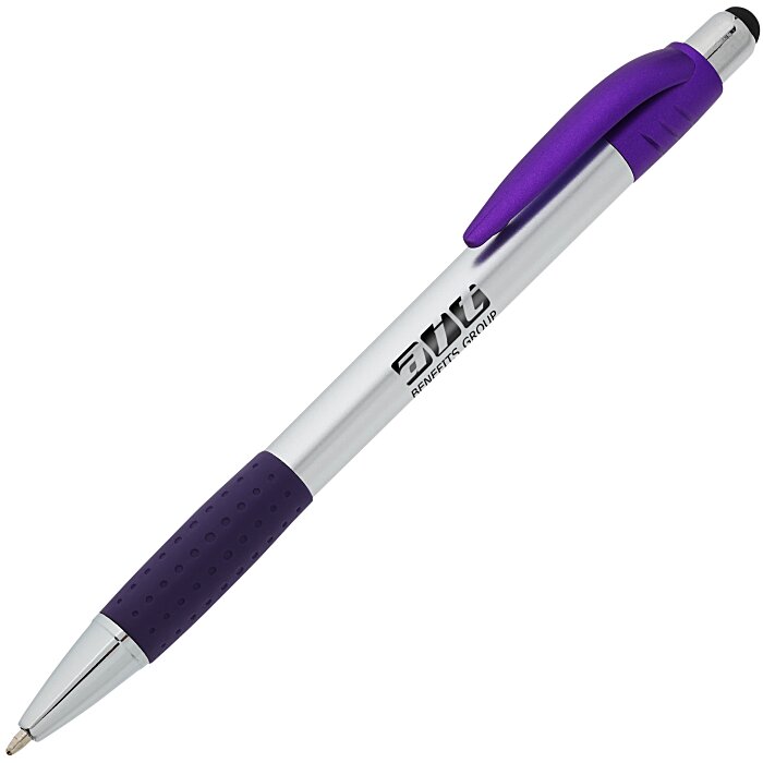 Custom Krypton Stylus Pen - Silver
