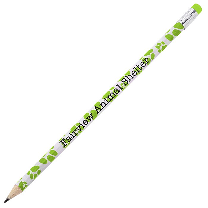 Custom Paw Print Mood Pencil