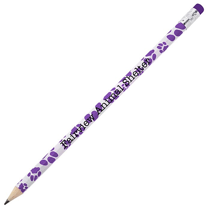 Custom Paw Print Mood Pencil