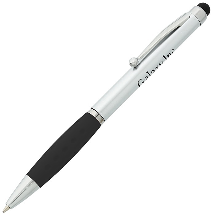 Custom Jada Stylus Twist Pen - Silver