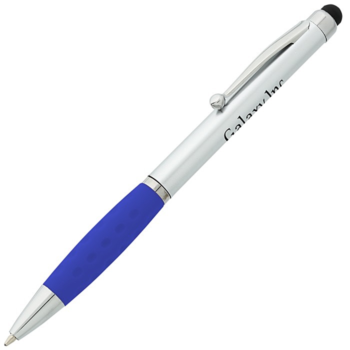 Custom Jada Stylus Twist Pen - Silver
