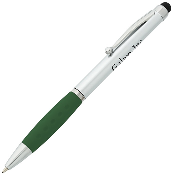 Custom Jada Stylus Twist Pen - Silver