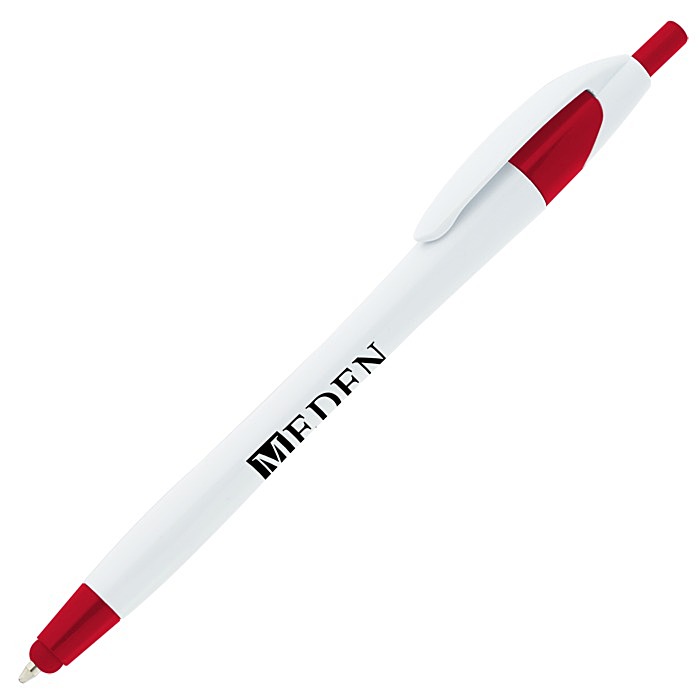 Custom Javelin Stylus Pen - White