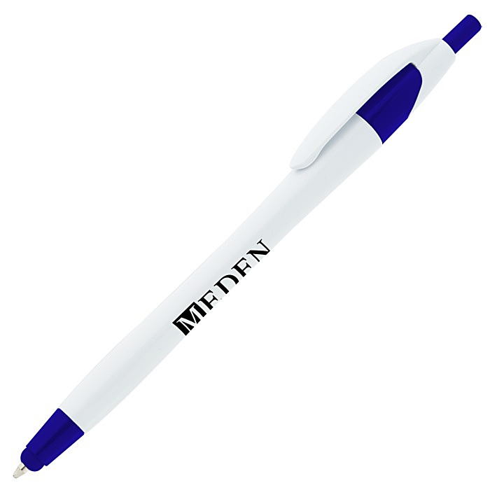 Custom Javelin Stylus Pen - White