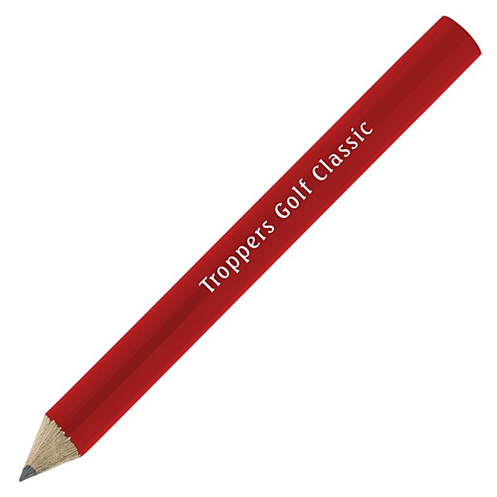 Custom Round Golf Pencil