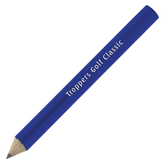 Custom Round Golf Pencil