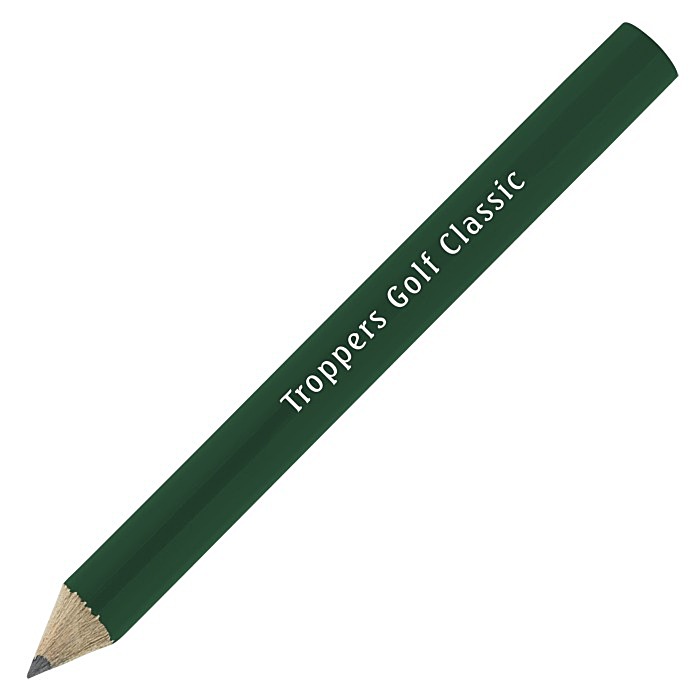 Custom Round Golf Pencil