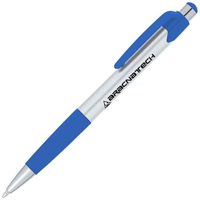 Custom Mardi Gras Pen - Silver