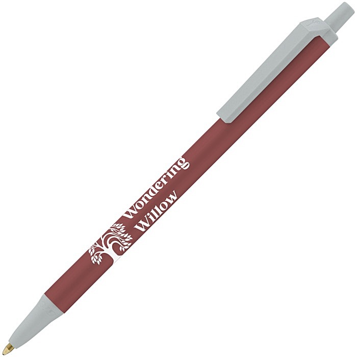 Custom Bic Clic Stic Pen - Metallic - 24 hr