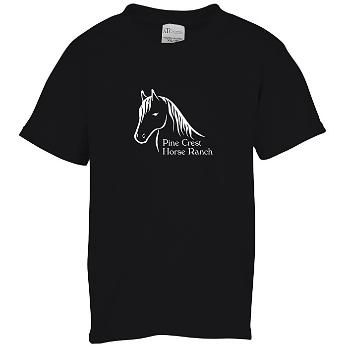 Custom Everyday Cotton T-Shirt - Youth - Colours - Screen