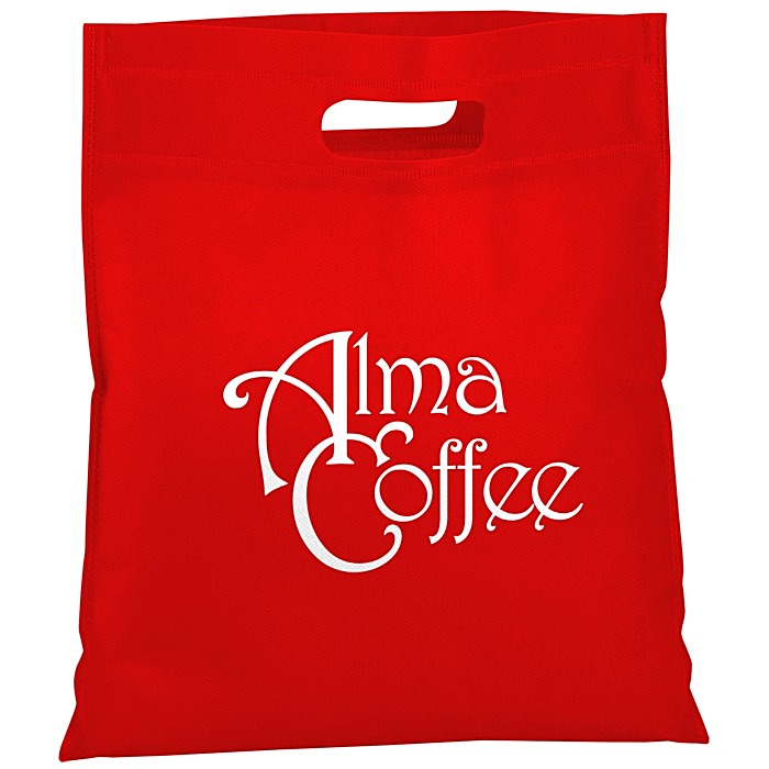 Custom Non-Woven Cut-Out Handle Bag - 16