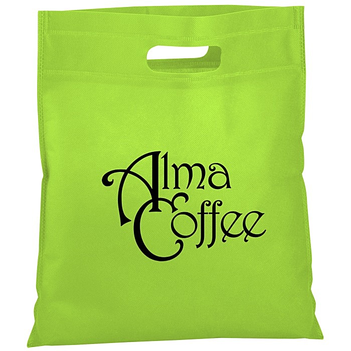 Custom Non-Woven Cut-Out Handle Bag - 16