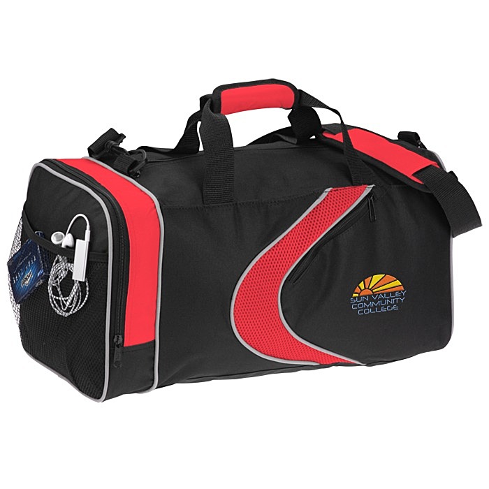 Custom Sports Duffel Bag - Embroidered