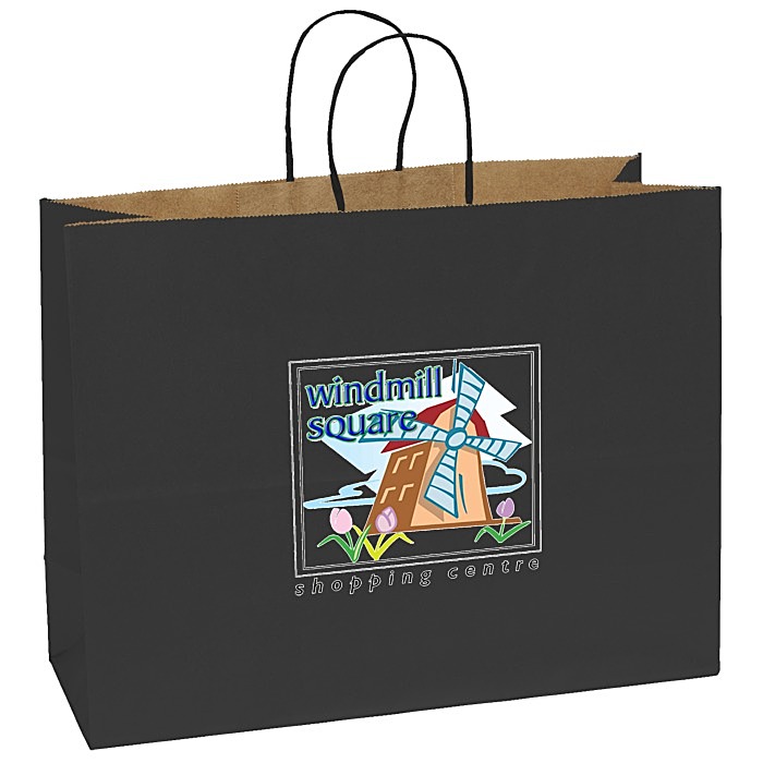 Custom Matte Shopping Bag - 12