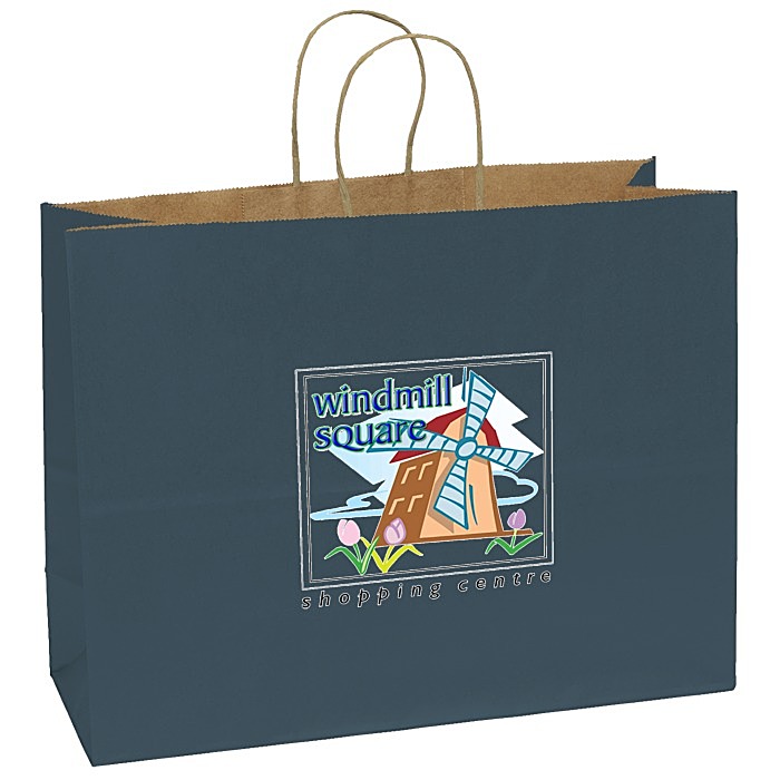 Custom Matte Shopping Bag - 12