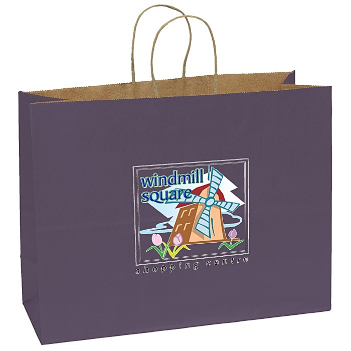 Custom Matte Shopping Bag - 12