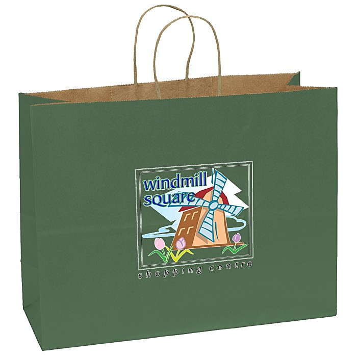 Custom Matte Shopping Bag - 12