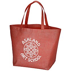 Custom Crosshatched Non-Woven Tote Bag