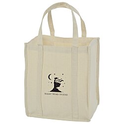 Custom Market 12 oz. Cotton Grocery Tote