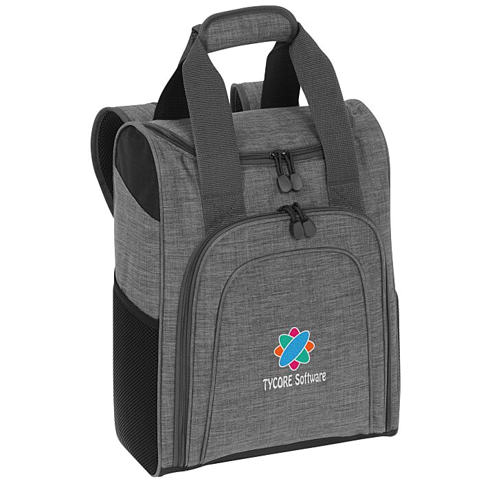 Custom Beach Club 24-Can Backpack Cooler - Embroidered